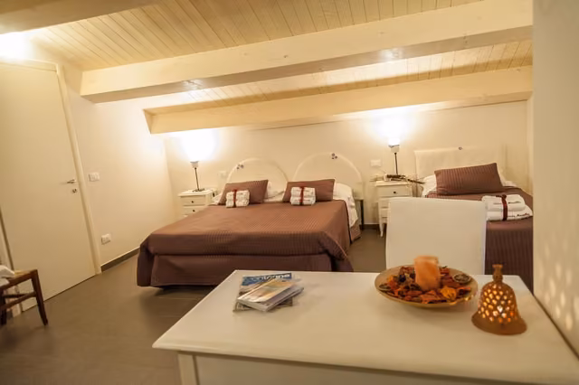 Camera doppia con letto matrimoniale de La Locanda di Mariella